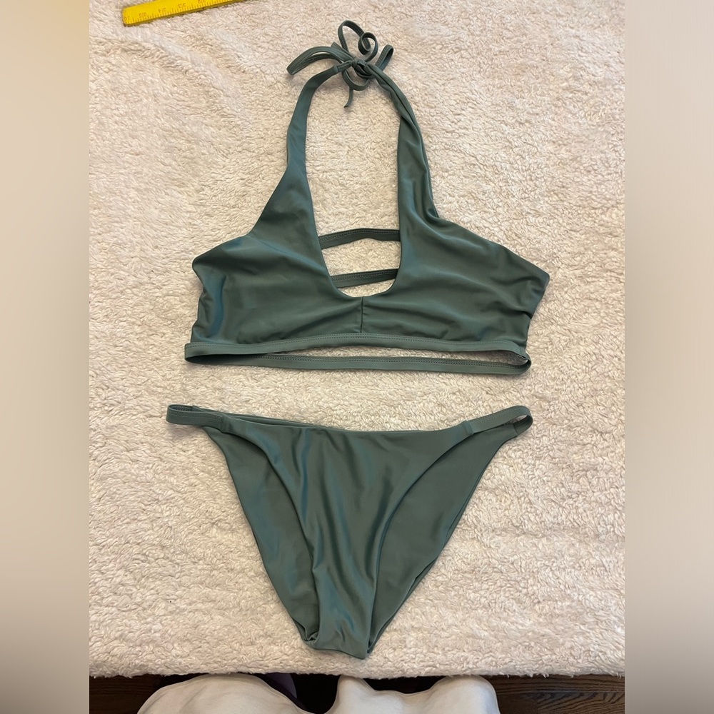 Halter Top Bikini Set size L